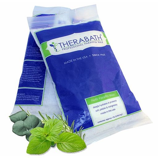 THERABATH® Parafín eukalyptus-rozmarýn-máta, 2,7 kg, perličky