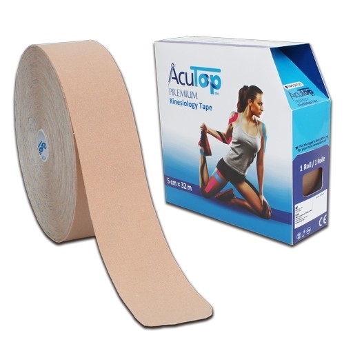 AcuTop Premium tejp, béžový, 5 cm x 32 m
