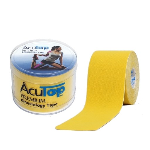 AcuTop Premium tejp, žlutý, 5 cm x 5 m