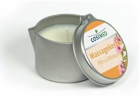 cosiMed masážní svíčka Broskev - 40 g