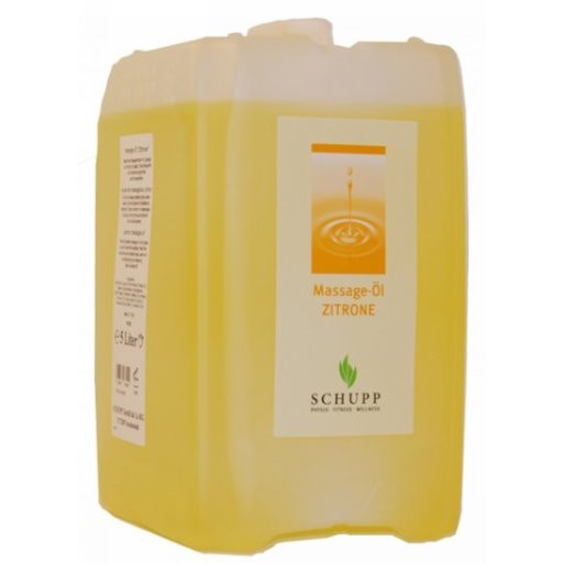 Masážní olej Citrón - 5000 ml