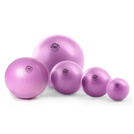 PEZZI SoffBall MAXAFE 22 cm, míč, fialový, krabička