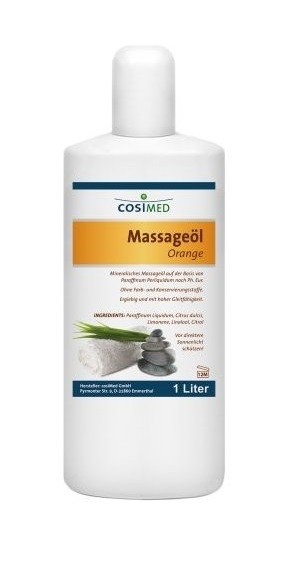 cosiMed masážní olej Pomeranč - 1000 ml