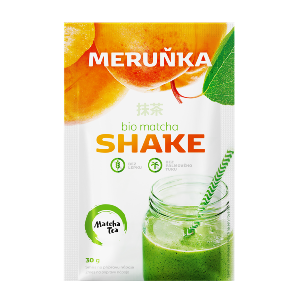 Bio Matcha Tea shake meruňka 30 g