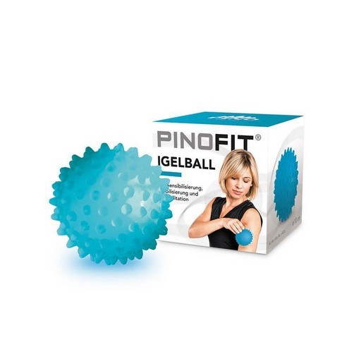 PINOFIT® míček ježek, modrý, 7 cm