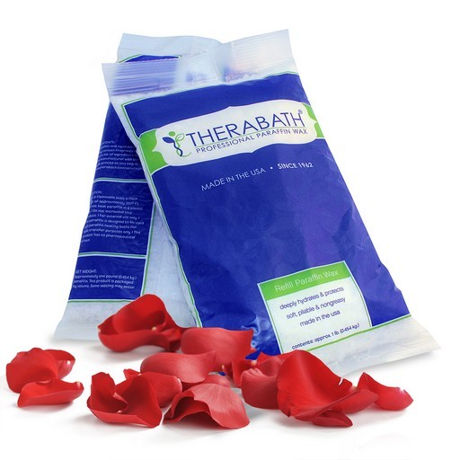 THERABATH® Granulovaný parafín Okvětní lístky růže, 2,7 kg, perličky
