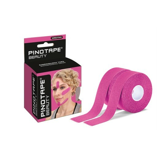 PINOTAPE® Beauty, sensitive, růžový, 2,5 cm x 5 m, 2 kusy