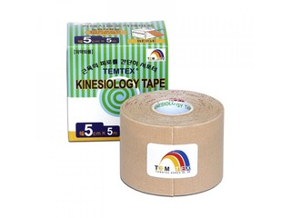 TEMTEX kinesio tape Classic, béžová tejpovací páska 5cm x 5m