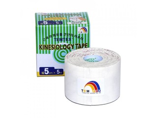 TEMTEX kinesio tape Tourmaline, bílá tejpovací páska 5cm x 5m