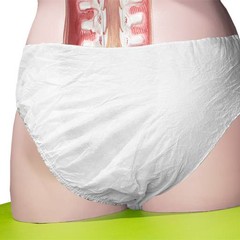 Jednorázové unisex hygienické kalhotky - slipy, 100 ks