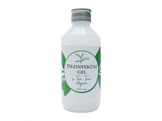Dezinfekční gel na ruce s Tea Tree olejem - 250 ml