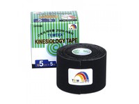 TEMTEX kinesio tape Tourmaline, černá tejpovací páska 5cm x 5m